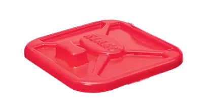 VKM víko malé 38x32 plast - červený